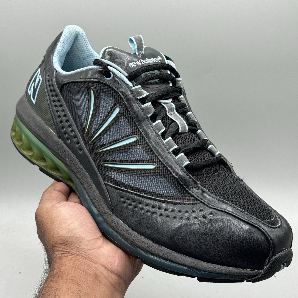 New Balance 8515 Women Size 11 Running Training Shoes Black Blue Athletic